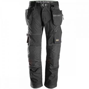 Snickers Trousers 6902 With Holster Pockets – Black