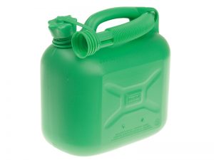 Unleaded Petrol Can & Spout Green 5 Litre - D/ICAN2