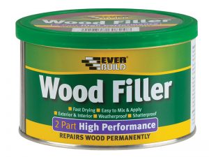Wood Filler High Performance 2 Part Mahogany 500g - EVBHPWFMH500