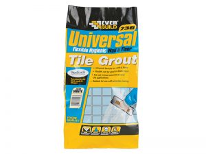 Universal Flexible Grout Ivory 5kg - EVBUFLEX5IV