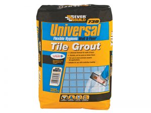 Universal Flexible Grout White 5kg - EVBUFLEX5WE