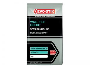 Wall Tile Grout Mould Resistant White 500g - EVO478701