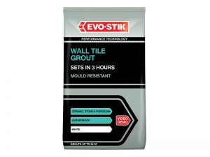 Wall Tile Grout Mould Resistant White 1.5kg - EVO478718
