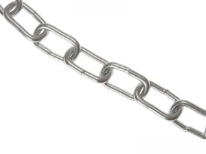 Zinc Plated Chain 5mm x 10m Box - Max Load 160kg - FAICHBOX50Z