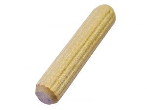 Wood Dowels Fluted 30 x 6mm (Pack of 72) - FAIDOW672P