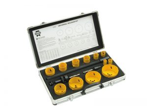 Universal Varipitch Holesaw Kit 16 Piece 16-76mm - FAIHSKU