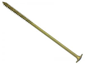 Wafer Head Torx® Compatible Construction T40 Screws Tan 8x140mm Tub 35 - FORCS8140
