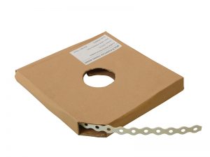 White Plastic Coated Pre-Galvanised Band 12mm x 0.8 x 10m Box 1 - FORPCBW12