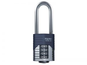Vulcan Long Boron Shackle Combination Padlock 40mm - HSQVC40LS
