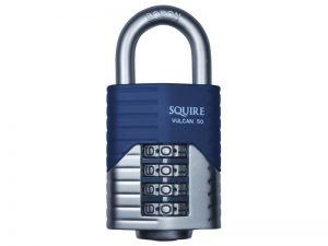 Vulcan Open Boron Shackle Combination Padlock 40mm - HSQVC40