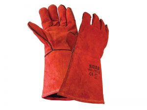 Welders Gauntlet - Red
