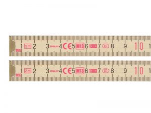 Wooden Folding Rule 2m