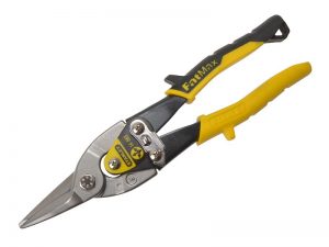 Yellow Aviation Snip Straight Cut 250mm (10in)