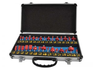 1/4in TCT Router Bit Set, 30 Piece