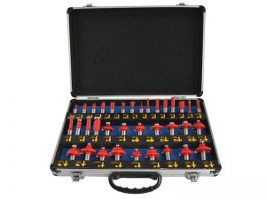 1/2in TCT Router Bit Set, 35 Piece