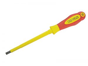 VDE Soft Grip Screwdriver Parallel Slotted Tip 6.5 x 150mm - FAISDVDE65