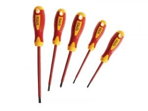 VDE Soft Grip Screwdriver Set of 5 SL/PH - FAISDVDESET5