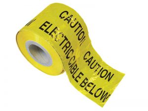 Warning Tape 365m - Electric - FAITAPEUELE