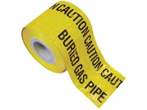 Warning Tape 365m - Gas - FAITAPEUGAS