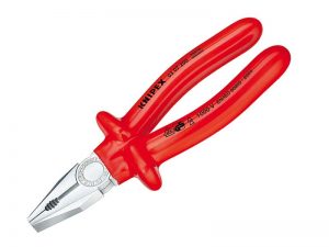 VDE Combination Pliers Dipped Handles 200mm - KPX0307200