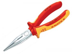 VDE Snipe Nose Side Cutting Pliers (Radio) 160mm - KPX2506160