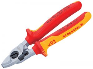 VDE Cable Shears with Return Spring 165mm - KPX9526165