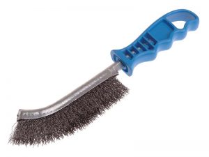 Universal Hand Brush 260mm x 28mm 0.3 Crimped Steel Wire - LES056301