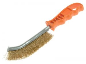 Universal Wire Brush 260mm x 28mm 0.3 Brass Wire - LES056701