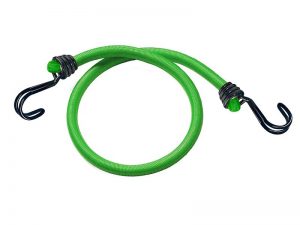 Twin Wire Bungee Cord 100cm Yellow 2 Piece