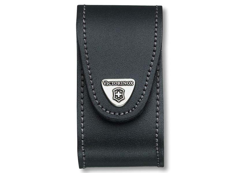 Black Leather Belt Pouch (58 Layer)