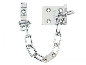 WS6 Security Door Chain - Chrome Finish