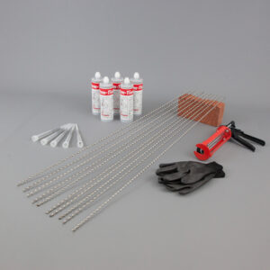 Trade Crack Stitching Repair Kit – 10 x 1m 8mm Helical Bars – Structural Masonry System