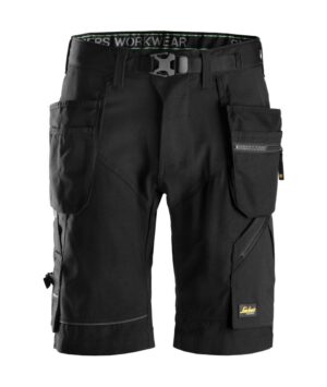 Snickers Shorts 6904 FlexiWork Holster Pocket Shorts – Black