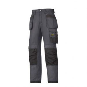 Snickers Trousers 3213 Ripstop Holster Pocket - Steel Grey