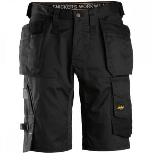 Snickers Shorts 6151 AllroundWork Stretch Holster Pockets - Black
