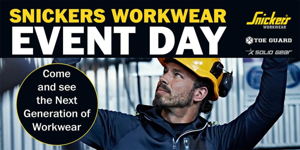 Snickers Events Snickers Workwear Event 2022 - Builders Superstore