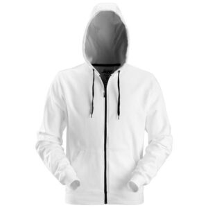 Snickers Zip Hoodie 2801 - White