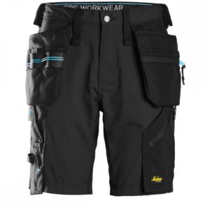 Snickers Shorts 6110 LiteWork, 37.5® Work Shorts Holster Pockets - Black