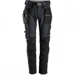 Snickers Trousers 6972 FlexiWork, Detachable Holster Pockets - Steel Grey