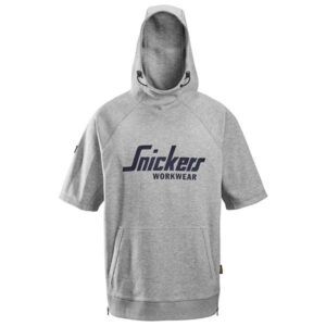 Snickers 2850 hoodie grey melange