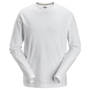 Snickers 2496 Long-Sleeve T-Shirt - White
