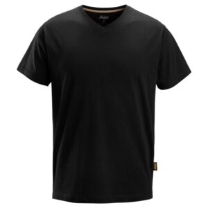 Snickers 2512 V-Neck T-Shirt - Black