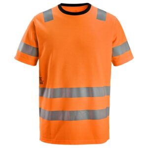 Snickers 2536 High-Vis Class 2 T-Shirt - Orange