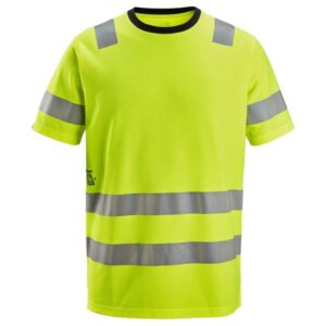Snickers 2536 High-Vis Class 2 T-Shirt - Yellow