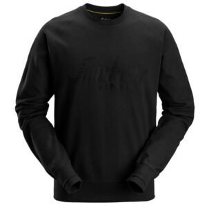 Snickers 2892 Logo Sweatshirt - Black