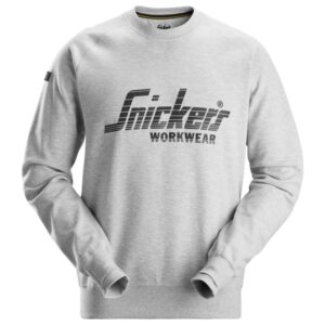 Snickers 2892 Logo Sweatshirt - Grey