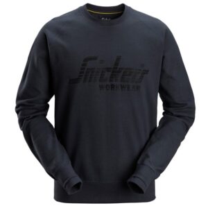 Snickers 2892 Logo Sweatshirt - Navy