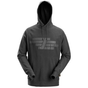 Snickers 8075 AllroundWork, Polartec® Terry Hoodie - Steel Grey
