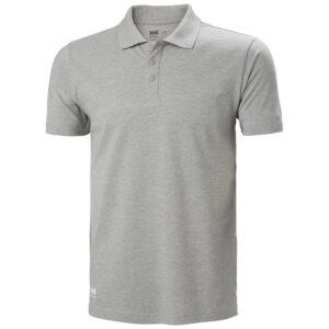 Helly Hansen Classic Grey Melange Polo Shirt