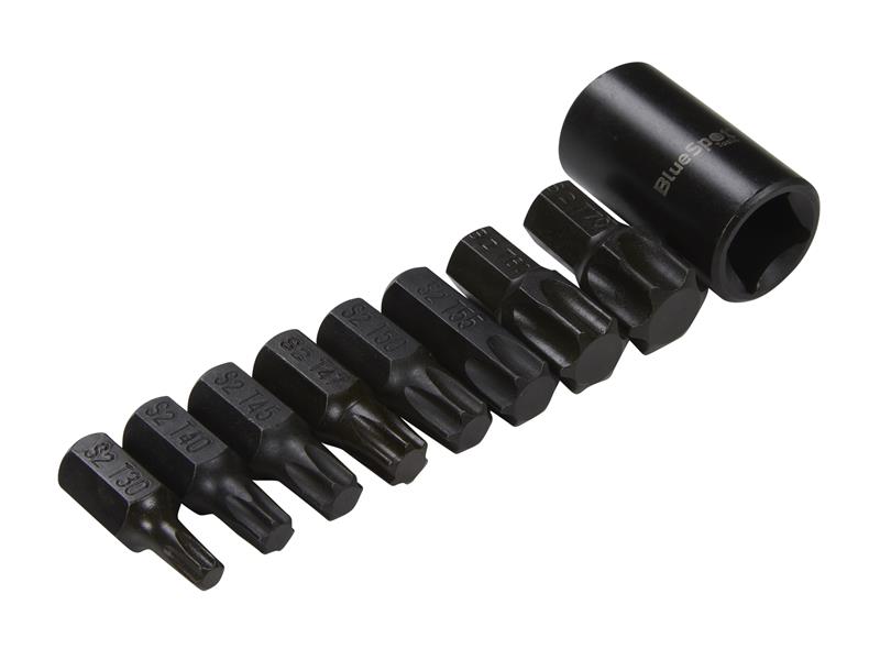 1/2in Impact TORX Bit Set, 9 Piece – B/S1498